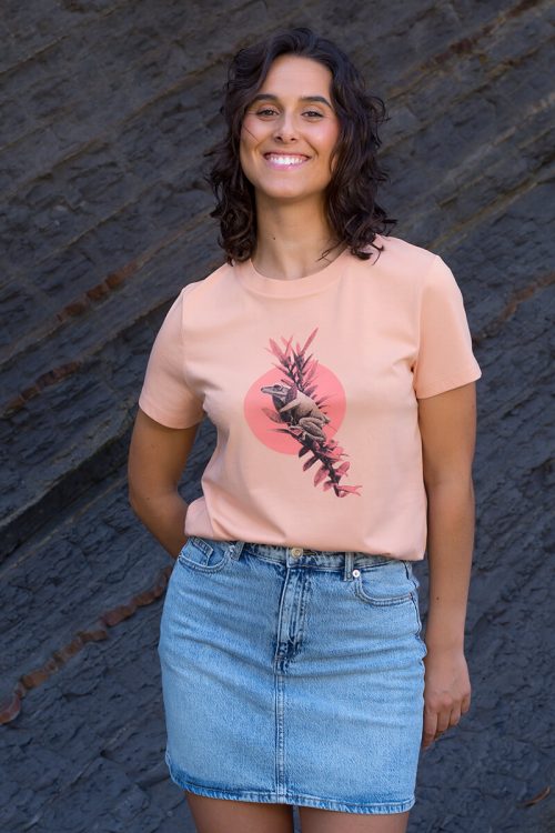 Camiseta orgánica rosa RANA