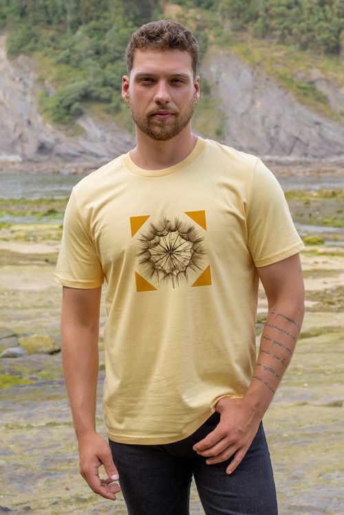 Camiseta orgánica amarilla unisex SALSIFÍ