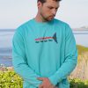 Sudadera orgánica azul verde turquesa unisex SNORKEL PEZ RAYA
