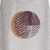 Camiseta orgánica tirantes gris jaspeado hombre HELEKLIPSE - Imagen 2