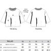 Camiseta orgánica  cuello chimenea azul nublado mujer HELKLIPSE - Imagen 7