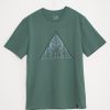 Camiseta orgánica verde unisex HOJAS - Imagen 3