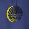 Sudadera orgánica capucha morado frío mujer HELEKLIPSE - Imagen 4