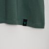 Camiseta orgánica corta verde oscuro mujer SALSIFÍ - Imagen 6