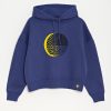 Sudadera orgánica capucha morado frío mujer HELEKLIPSE - Imagen 3